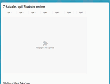 Tablet Screenshot of 7-kabale.com